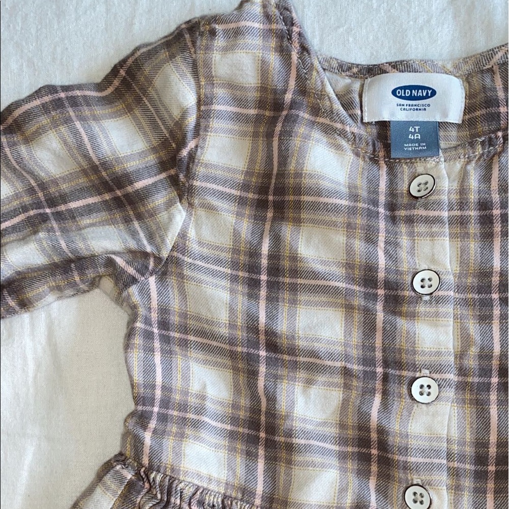 Old navy plaid dress